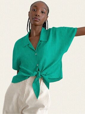 Wilfred Free The Tie-Front Blouse